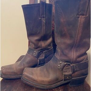 Frye 12R harness boots